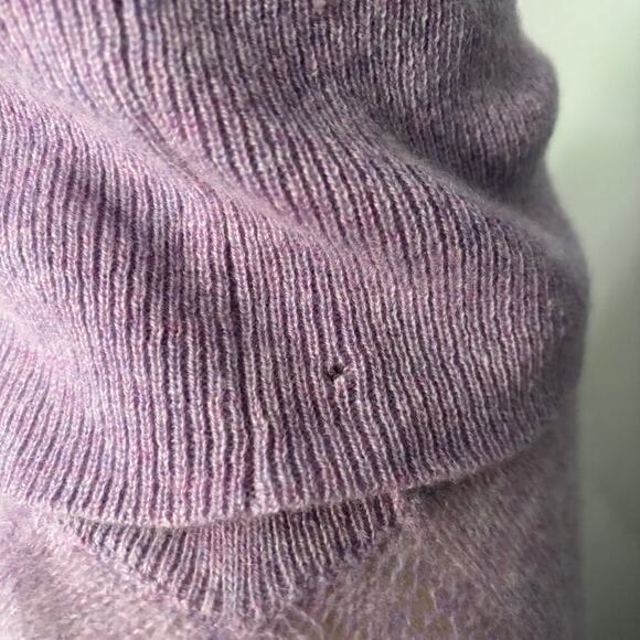 Free People Riviera Cashmere Turtleneck Cropped Oversized Sweater, size xs - Picture 12 of 13